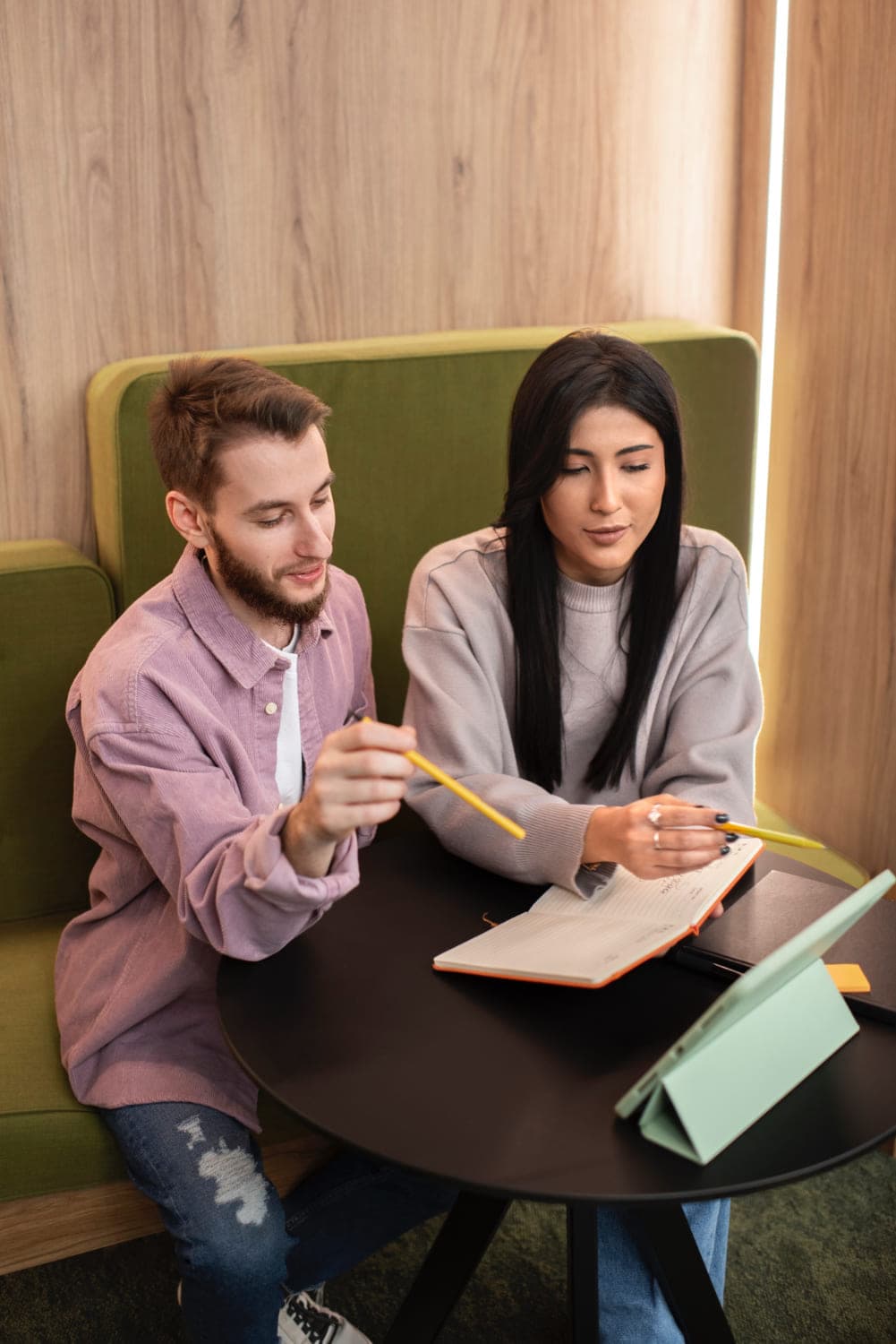 Our team helping students and travelers